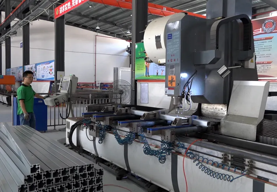 Aluminum Frame Processing Workshop