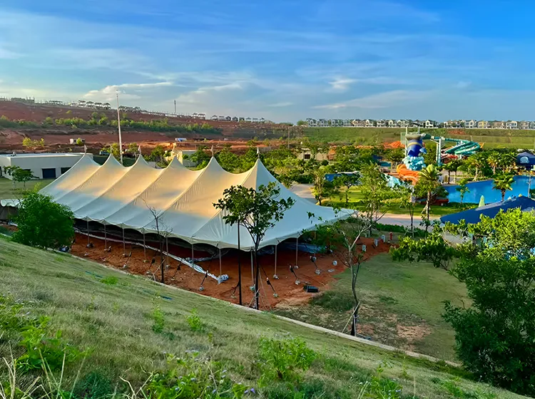 pole-tent