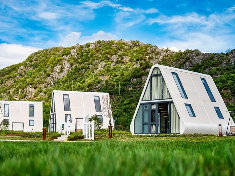 Double Layered Triangular Aluminum House (1)