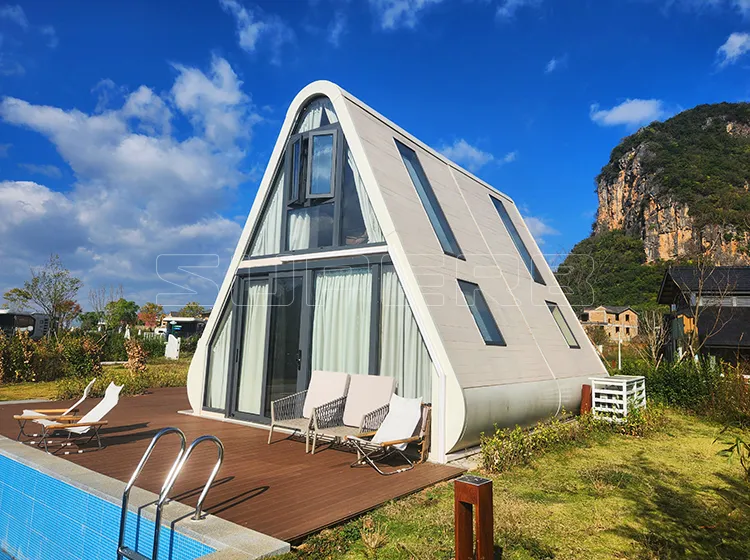 Double Layered Triangular Aluminum House (4)
