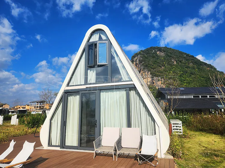 Double Layered Triangular Aluminum House (5)