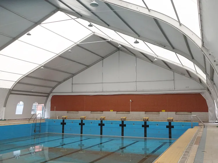 Inside-the-curve-tent-at-the-swimming-pool