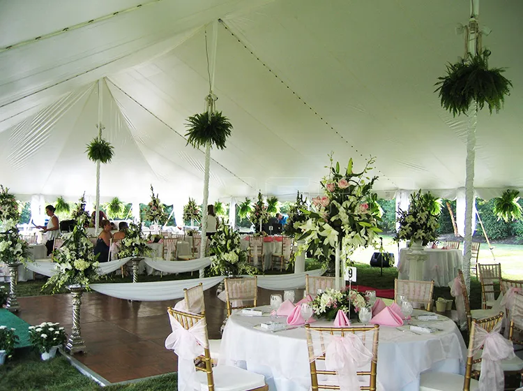 wedding pole tent