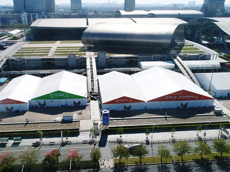 7 Modular Tents for Rest Lounges, Security Checkpoints & Competition Exhibition Zones (6)